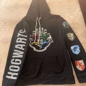 Warner Bros. Black Harry Potter Pullover Hoodie